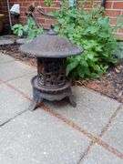 Cast Iron Pagoda Garden Lantern