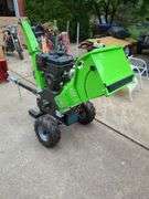 Wallemac Gas Powered 6" Wood Chipper With Tow Hitch