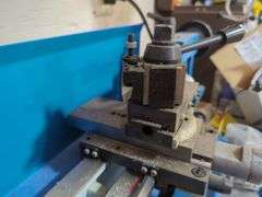 TAQ Variable Speed Mini Lathe Including Attachments