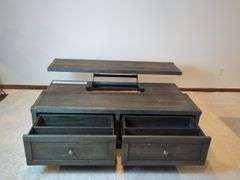 Ashley Lift-Top Coffee Table with Storage Drawers