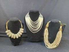 Collection of Seven Decorative Necklaces