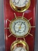 Wall Hanging Weather Station: Thermometer, Barometer & Humidity Gauge