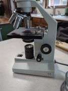 AmScope Microscope with Prepared Slide Set