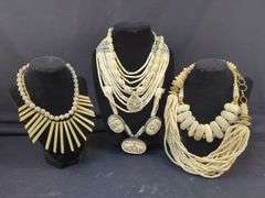 Collection of Seven Decorative Necklaces