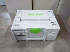 Festool Orbital Sander, Model RTS 400, with Systainer and Accessories