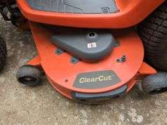 Husqvarna TS 354XD Riding Lawn Mower With 54" Deck, Hours Showing On Gauge 66