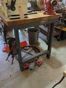 Heavy Duty Work Bench with Steel Frame