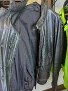 Leather Motorcycle Jacket, Size XXXL