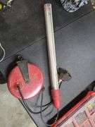 Fluorescent Work Lights And Retractable Extension Cord
