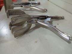Pittsburgh Locking Pliers, Qty 3