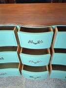 Drexel Nine-Drawer Dresser with Wood Top