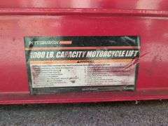Pittsburgh Hydraulic Motorcycle Lift