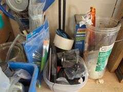 Mixed Lot of Hardware, Automotive, and Shop Supplies