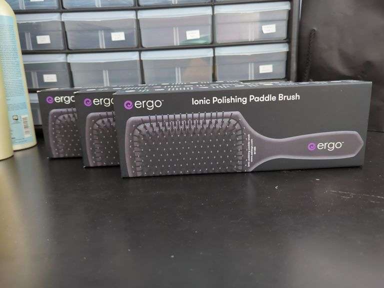 Ergo Ionic Polishing Paddle Brush er1000, Qty 3