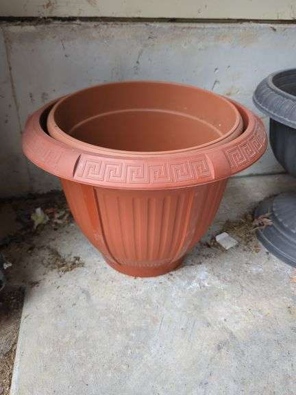 Decorative Plant Pots, Various Sizes & Styles