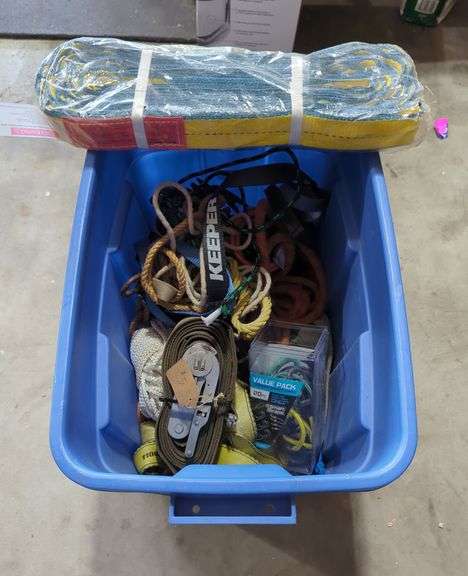 Tie-Down Straps, Ropes, and Slings