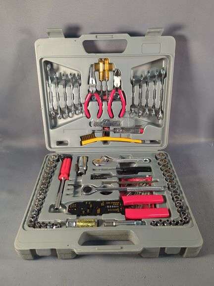 Solid Brand 130 Piece Ratchet Set with Tool Sets and Ratchet Bar Clamps