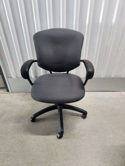 Medium Back Rolling Desk Chairs, Qty 3