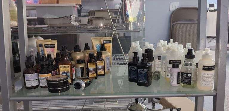 Davines Professional Back Bar Salon Hair Products, Partially Full