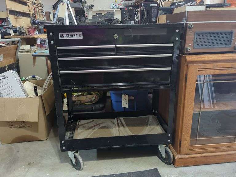 US General Pro Rolling Tool Chest, With Key