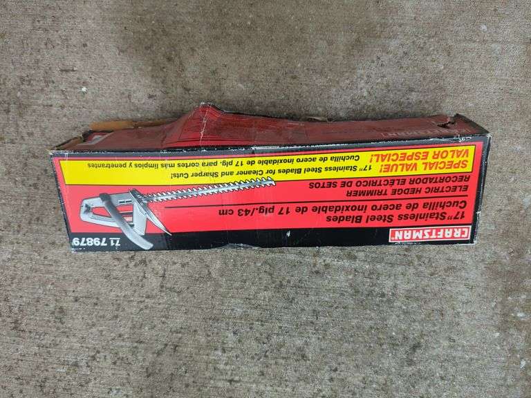 Craftsman Electric Hedge Trimmer and Leaf Blower