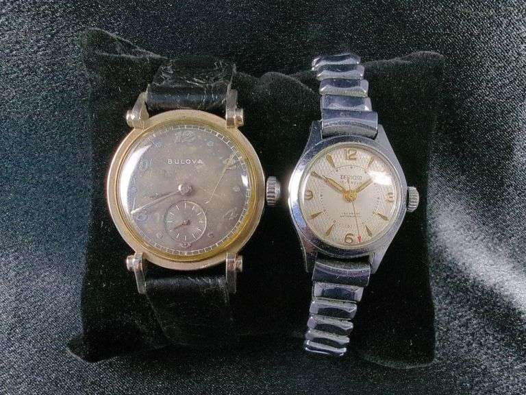 Bulova 10K Gold Filled Watch and Teriam Watch, Unknown Working Order