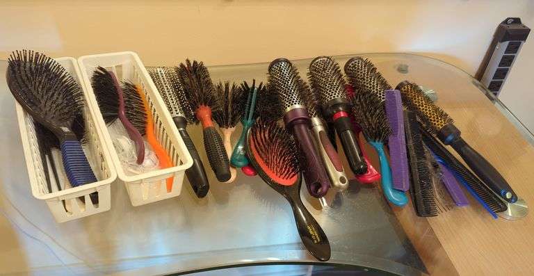 Hair Brushes and Combs, Various Sizes