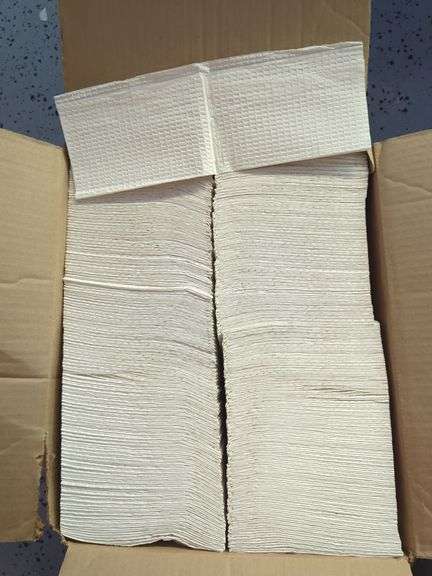 Case of Diaper Changing Station Liners, 13" x 18" White - 500 Count