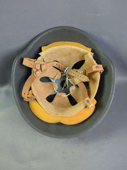 East German Metal Helmet With Liner