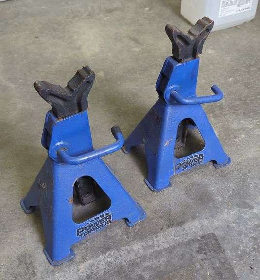 Power Torque 3-Ton Jack Stands, Qty 2