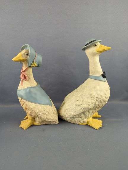Ceramic And Resin Animal Figurines