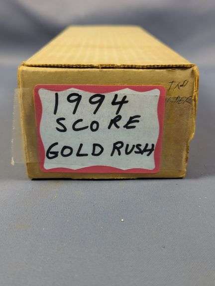 Score Gold Rush Baseball Cards 1994 & 1995