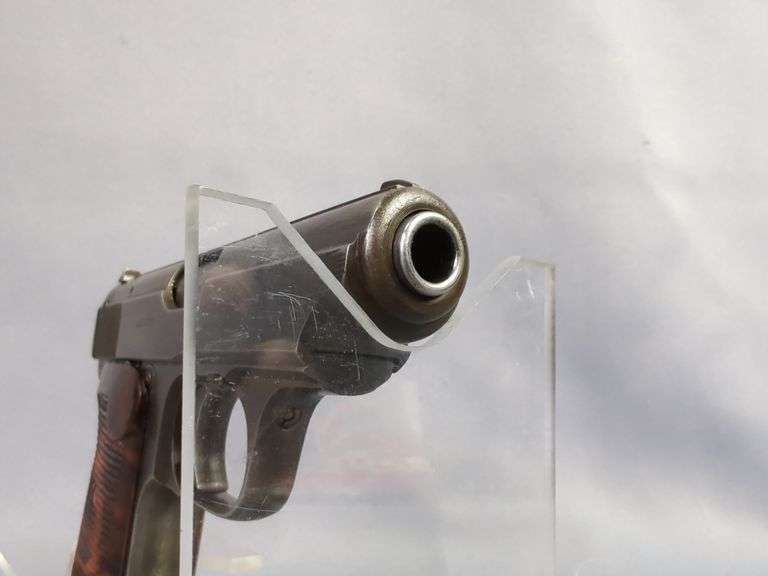 J.P. Shuer & Sohn 38H 7.65mm  Pistol SN# 389732, 2 Total Mags, In Leather Holster