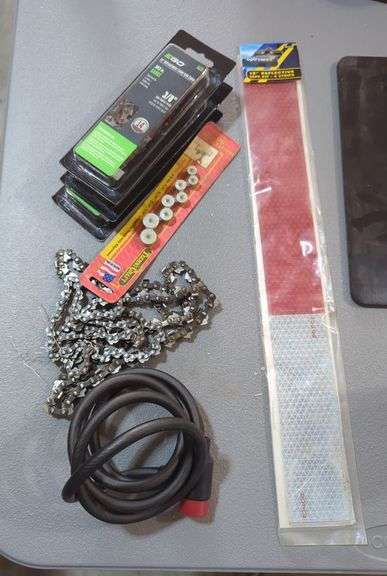 EGO Chainsaw Chain, Reflective Tape, Dowel Centers, and More