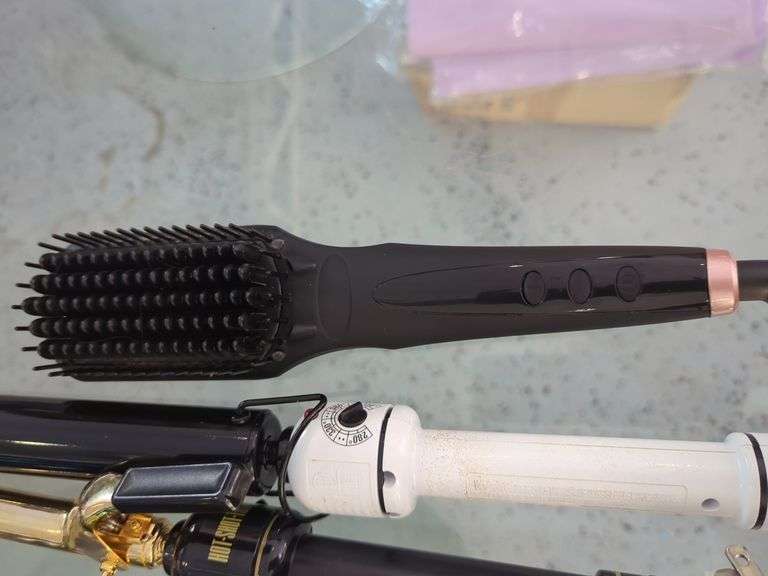 Hair Styling Tools Including Hot Shot, Izunami, Amika