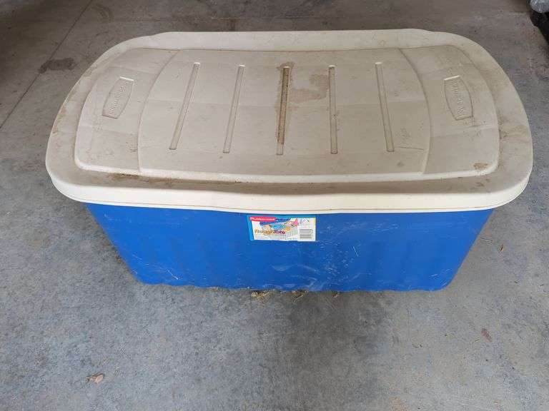 Tools and Supplies In Storage Tote