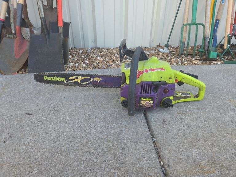 Poulan 36cc 18" 50th Anniversary Chainsaw