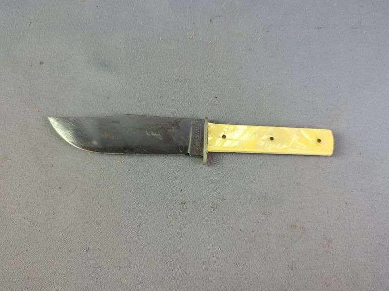 Imperial Fixed Blade Knife, 4" Drop Point Blade, In Sheath