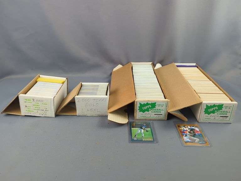 Topps Baseball Cards 2000-2002
