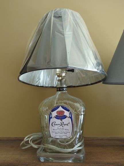 Decorative Lamps Including Crown Royal Bottle Lamp
