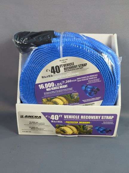 Ancra International 4" x 40' Vehicle Recovery Strap