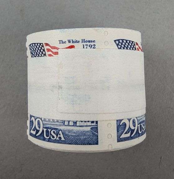 USA 29 Cent Flag Over White House Stamps