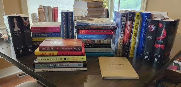 Hard Cover And Paperback Novels, Various Genres, Approx Qty 25