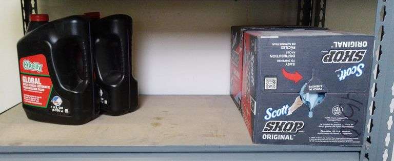 Shop Towels And Transmission Fluid