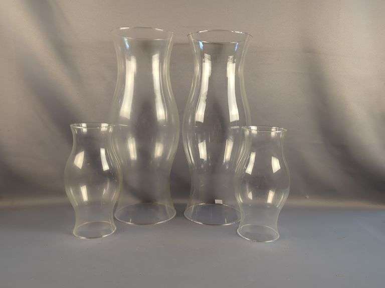 Clear Glass Hurricane Shades