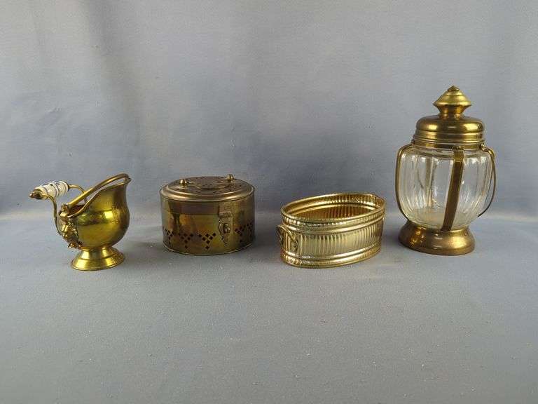 Assorted Brass Decorative Items