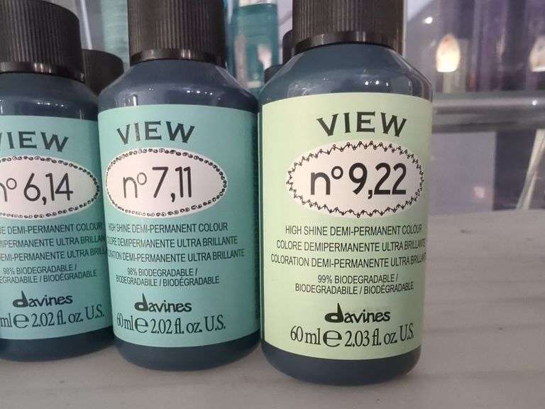 Davines VIEW High Shine Demi-Permanent Hair Color, Assorted Shades