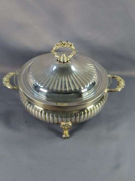 Leonard Silverplate Chafing Dish Set