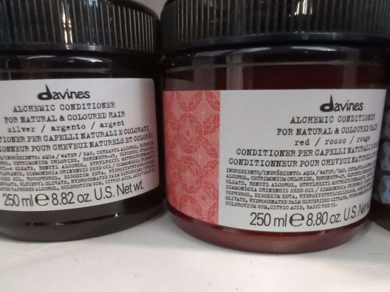 Davines Alchemic Shampoo and Conditioner Sets for Natural & Colored Hair, Qty 8