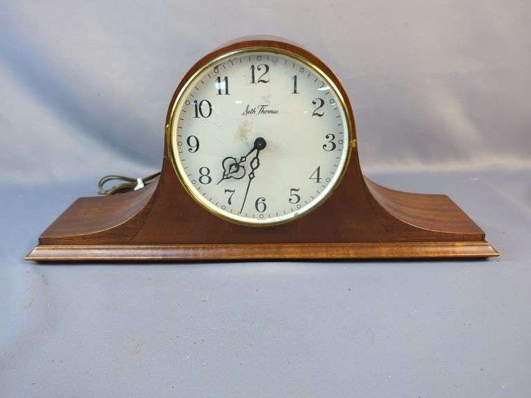 Seth Thomas Tambour Mantel Clock - Medbury 1961 Model